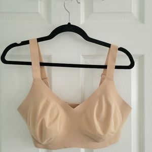 Knix Padded V-Neck Bra- Wide Straps